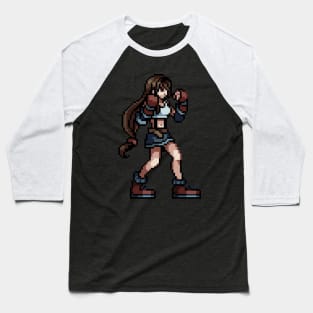 Tifa pixel art Baseball T-Shirt